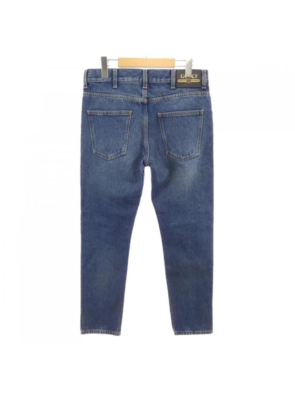 Gucci Washed Denim Tapered Pants Jeans